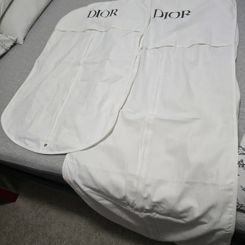 Dior Elegant White Garment Covers